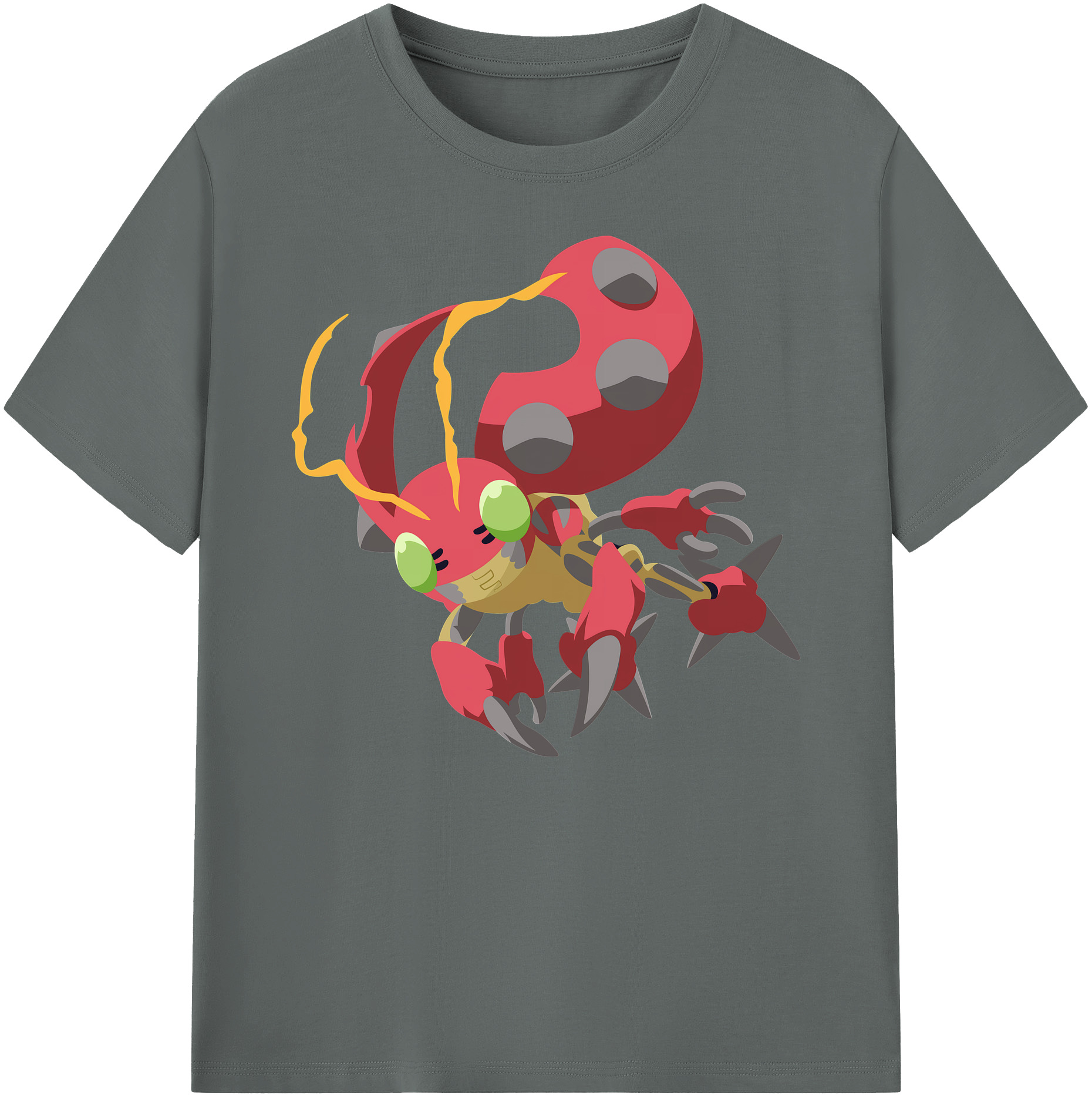 （画像用） Digimon デジタルモンスター/デジモン 綿100％ メンズ半袖Tシャツ｜肌触りやわらか＆通気性